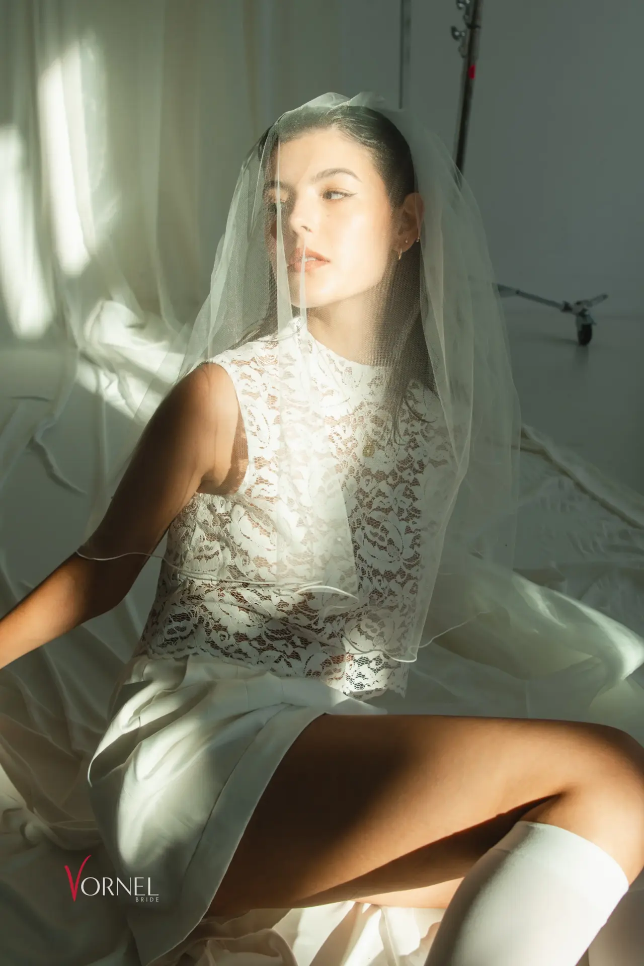 Oberteil Nimes mit Reims Shorts im modernen Brautlook